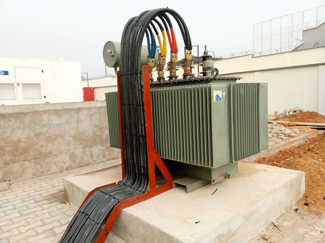 Commissioning of 1500kva transformer Benin City mall ShopRite project
